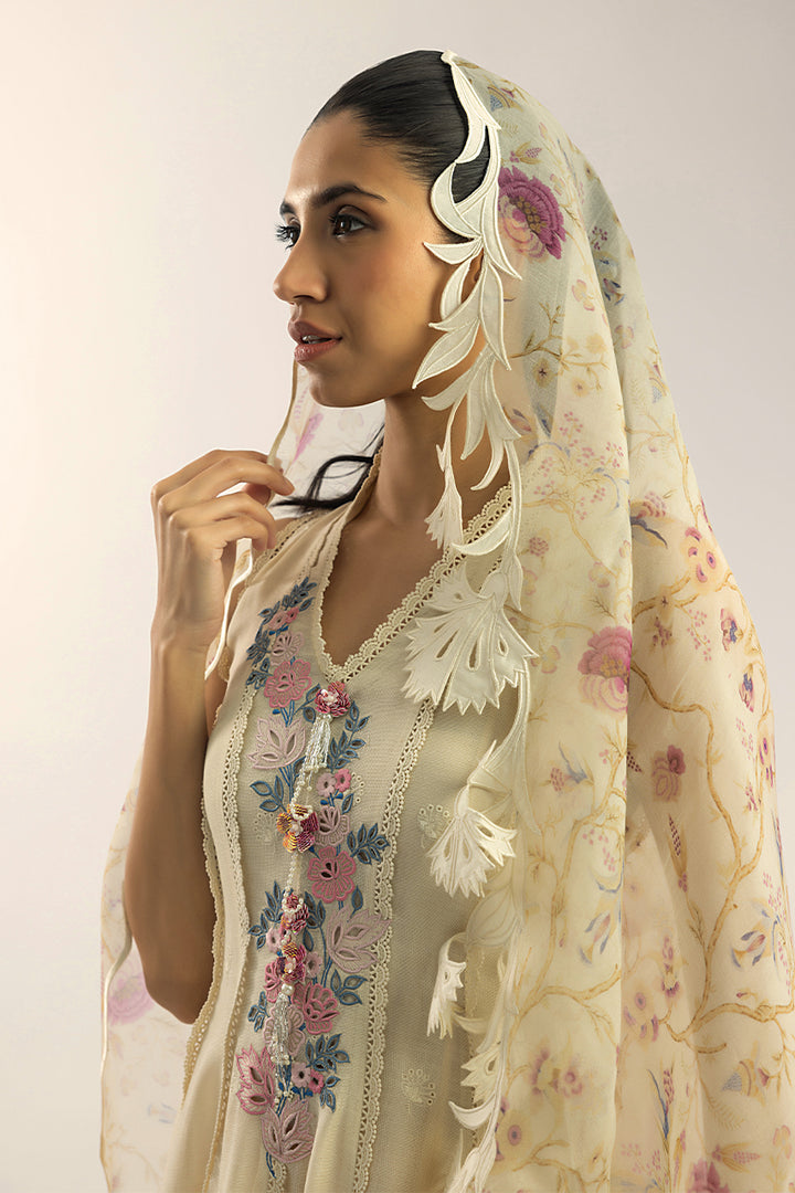 Peshwas & Dupatta-Cotton Net