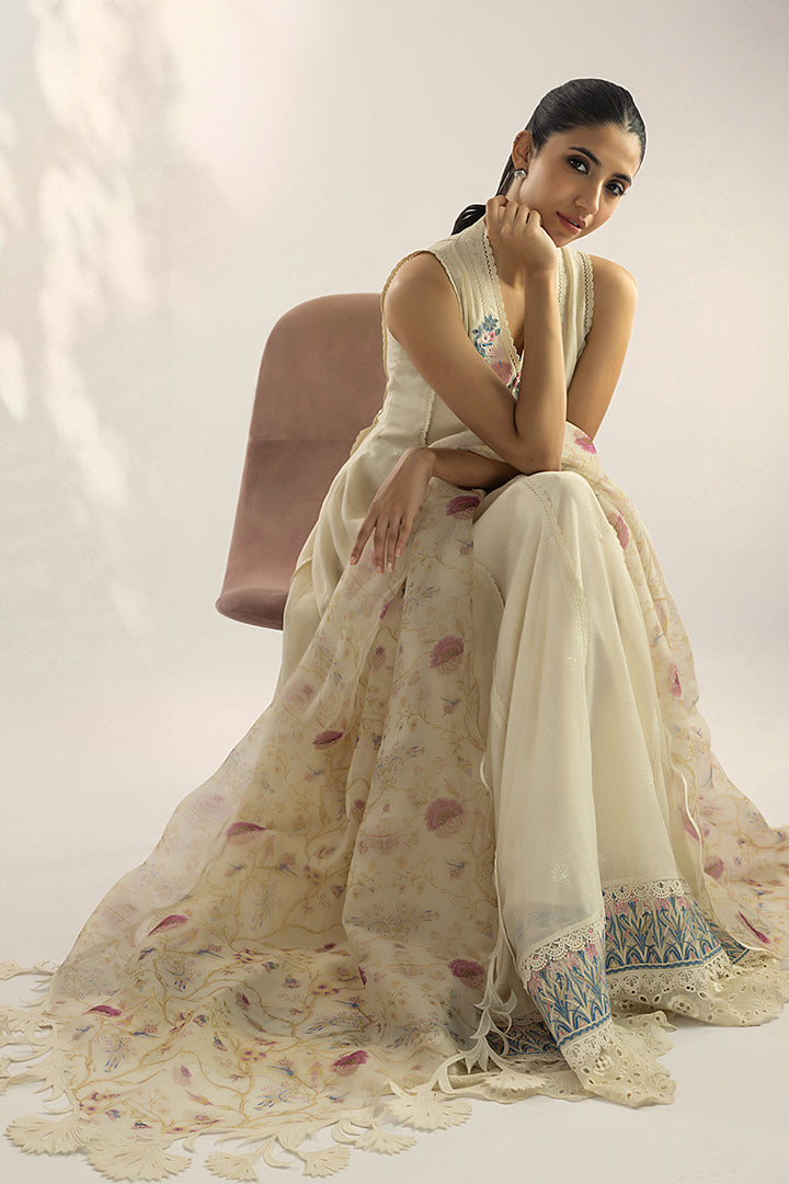 Peshwas & Dupatta-Cotton Net