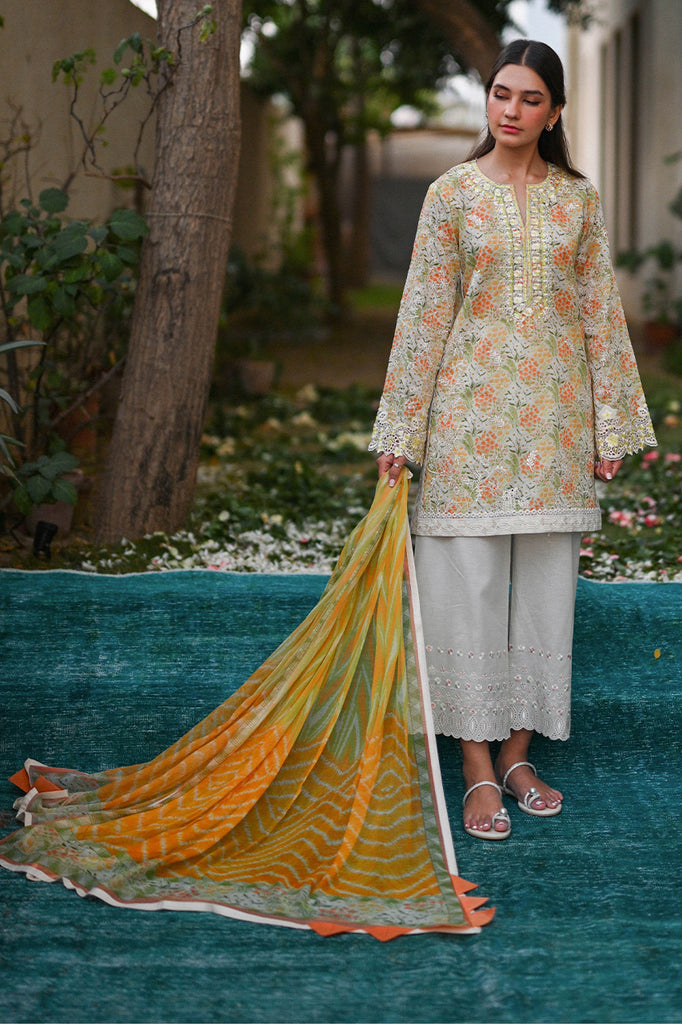 Stitched-Premium Lawn