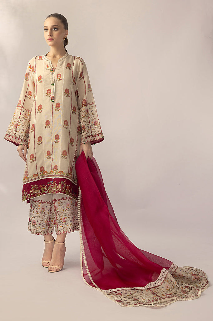 Kurta & Dupatta-Organza