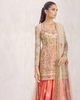 Camel Coloured Heavy Worked Shirt and Dupatta Customized