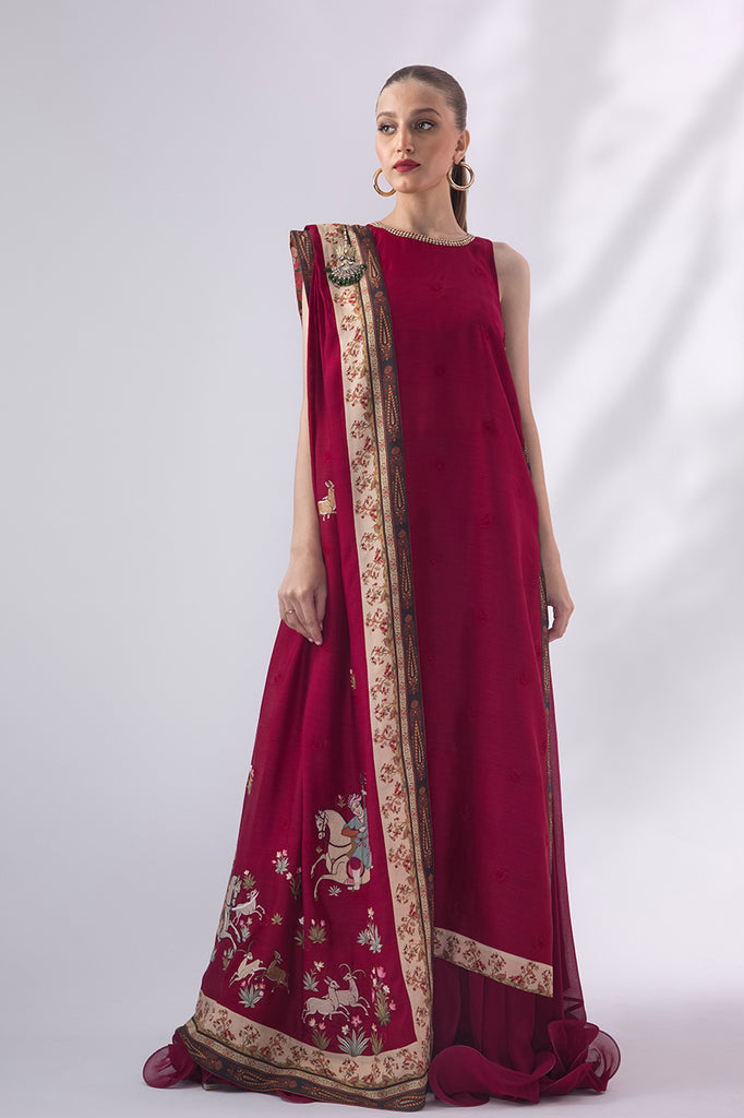 Full Set-Khaddi Silk