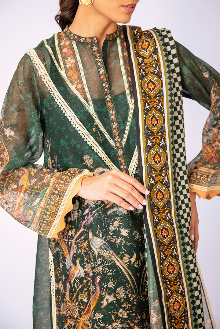 Kurta & Dupatta-Cotton Net