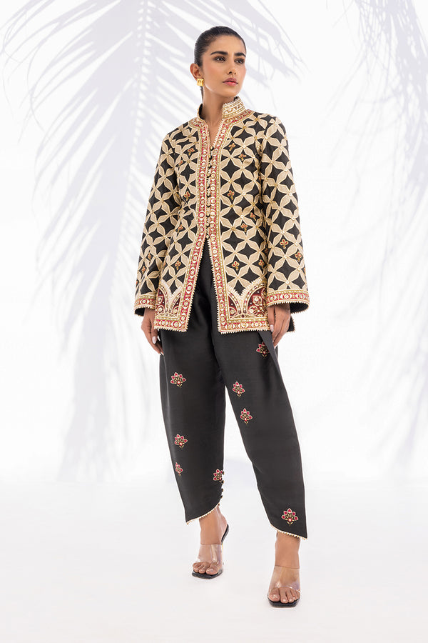 Jacket & Slip-Khaddi Silk