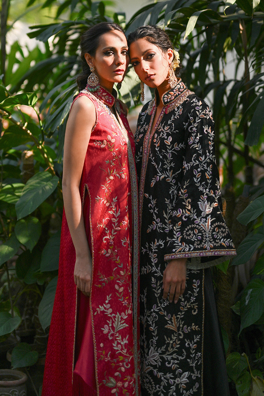 Jacket-Self Jamawar