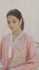 Peony Embroidered Raw Silk Kurta