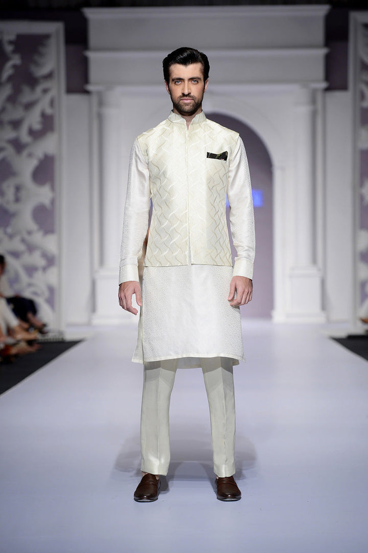 WaistCoat-Raw Silk