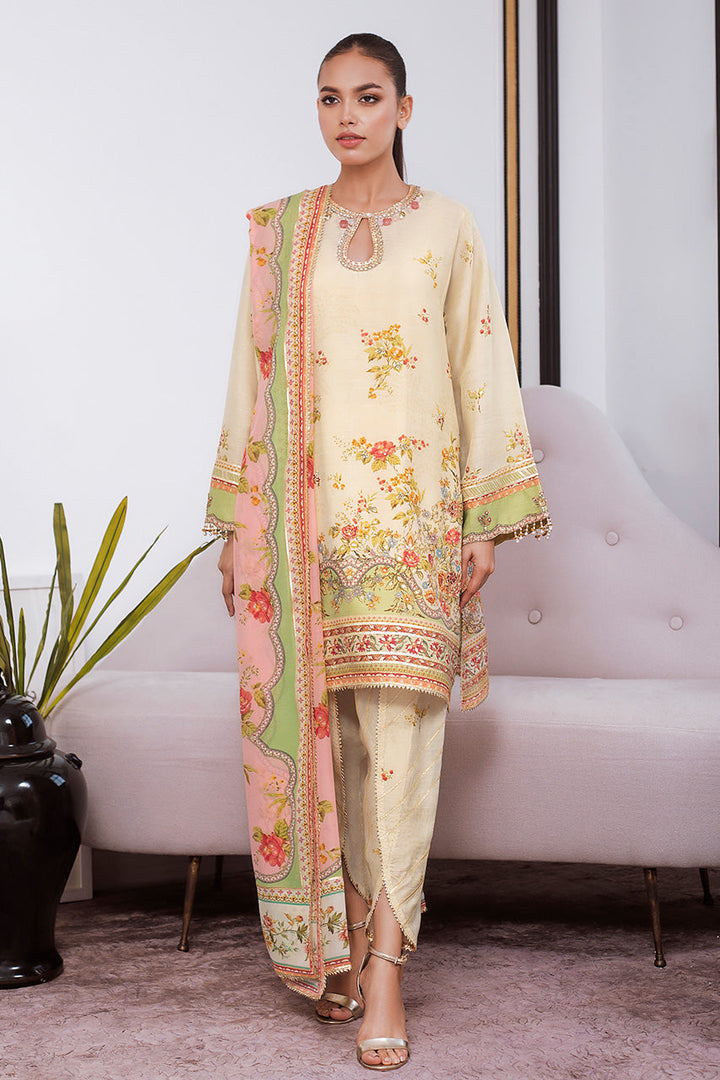 Kurta & Dupatta-Khaddi Silk