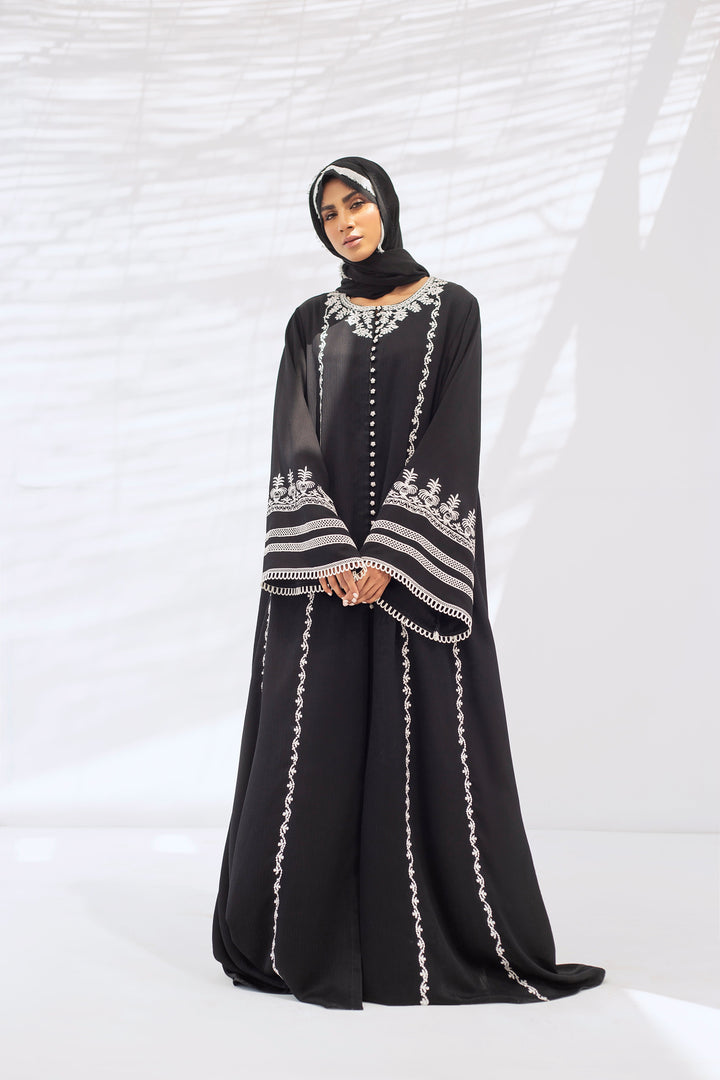 Abaya & Scarf-Crepe
