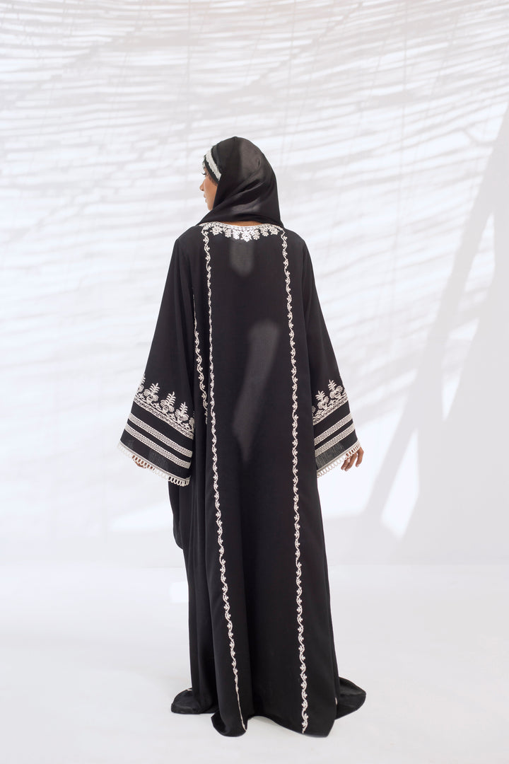 Abaya & Scarf-Crepe