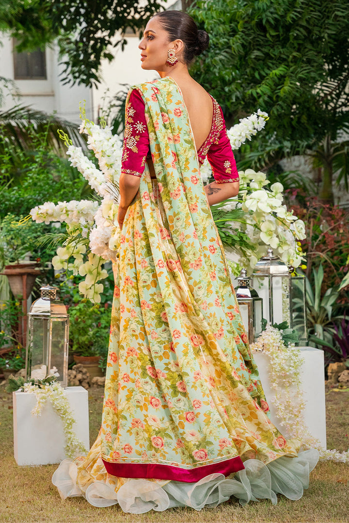 Choli & Lengha-Khaddi Silk