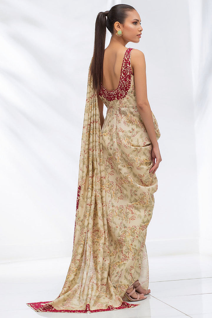 Saree-Khaddi Silk