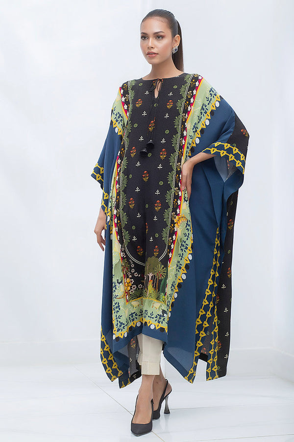 Poncho-Crepe