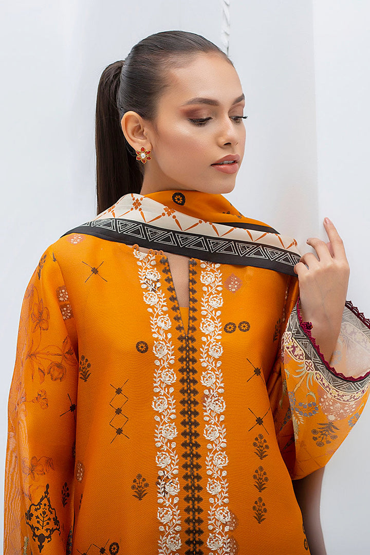 Kurta & Dupatta-Cotton Net