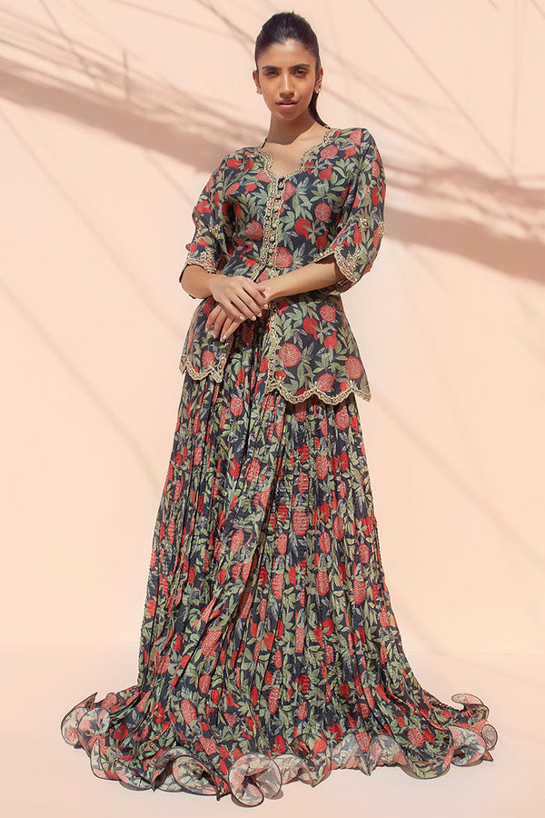 Full Set-Khaddi Silk