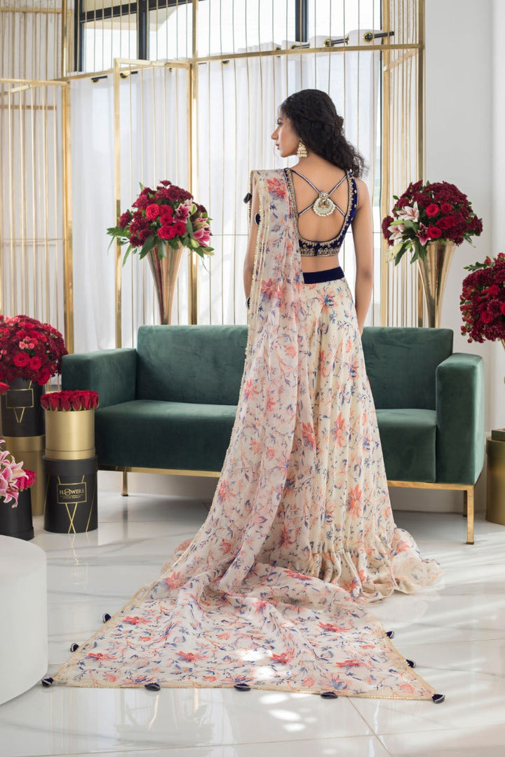 Choli & Lengha-Velvet