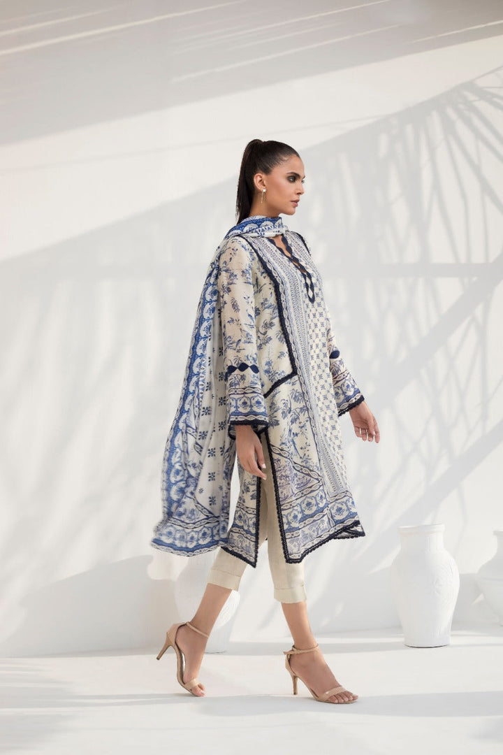 Kurta & Dupatta-Khaddi Silk