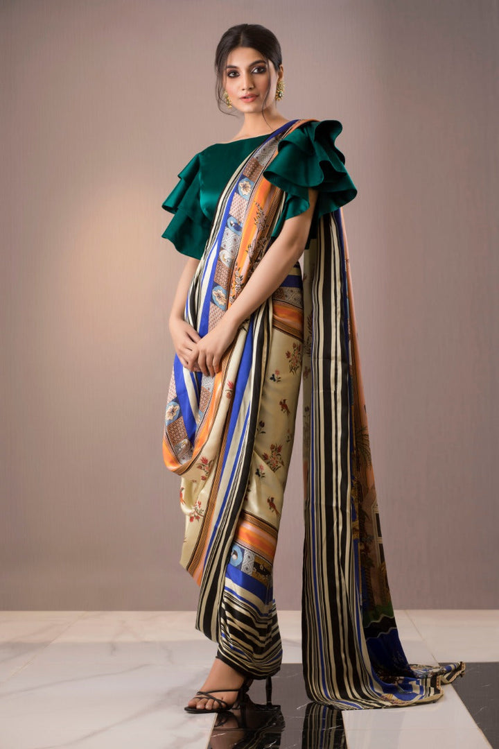 Saree-Charmeuse