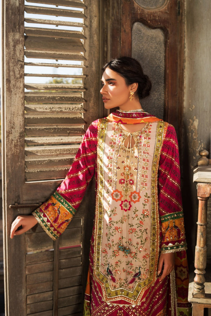 Kurta & Dupatta-Raw Silk