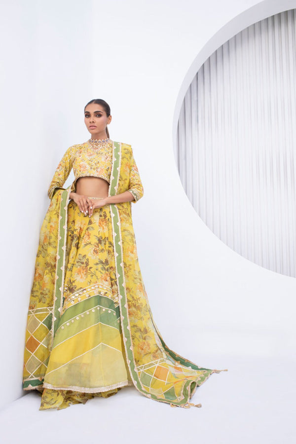 Lengha & Choli-Khaddi Silk