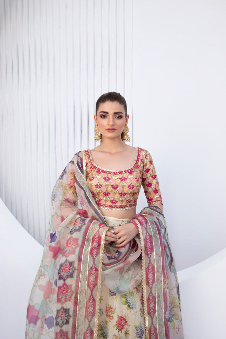 Lengha & Choli-Khaddi Silk