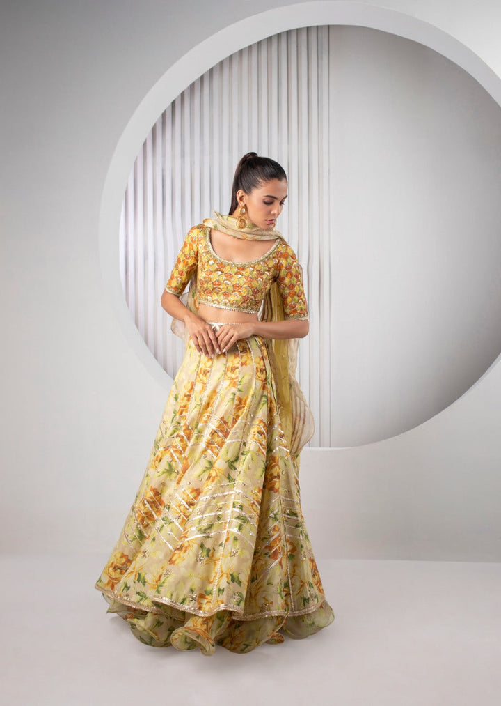 Lengha & Choli-Jamawar
