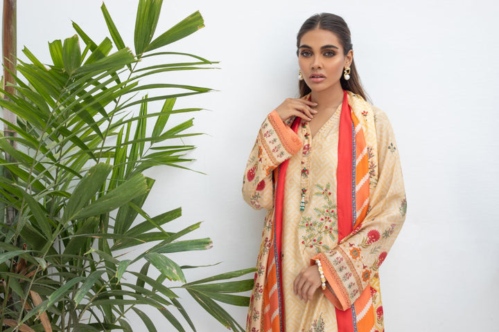 Kurta & Dupatta-Khaddi Silk