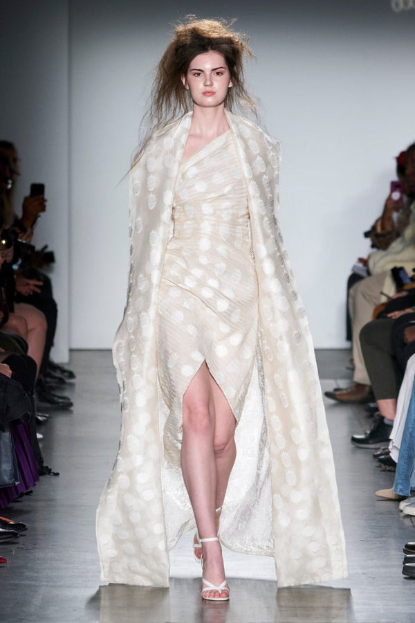 Draped Jacket-Organza