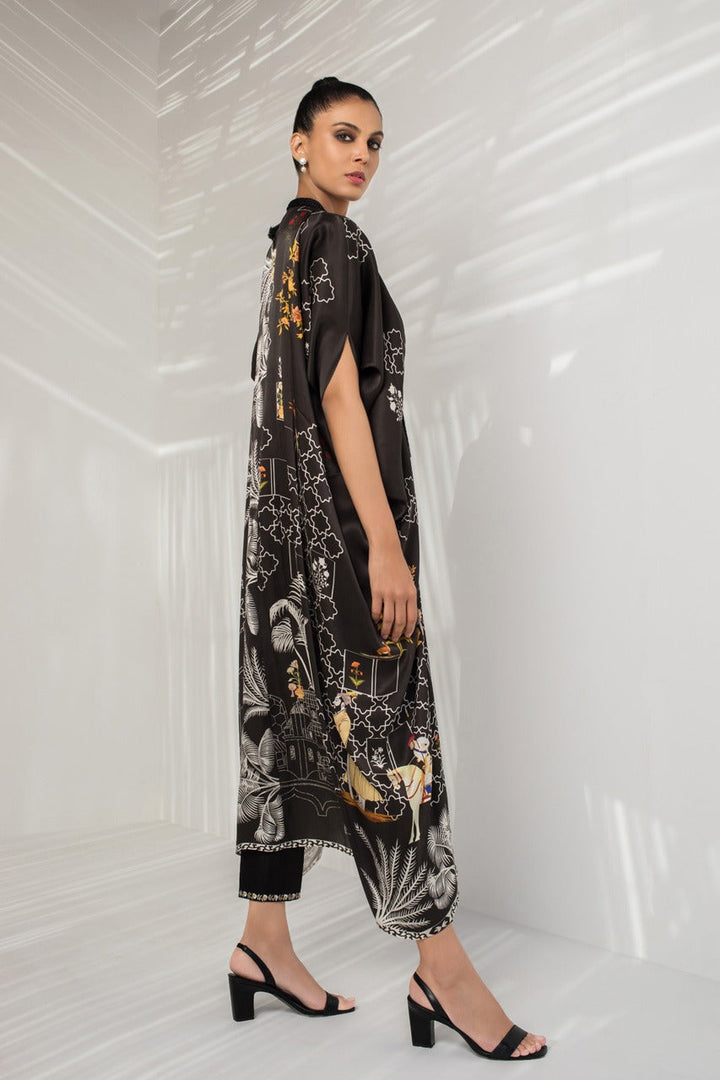Kaftan-Charmeuse