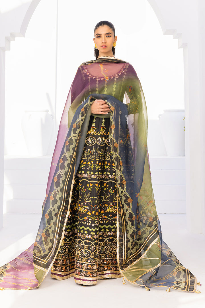 Peshwas & Dupatta-Raw Silk