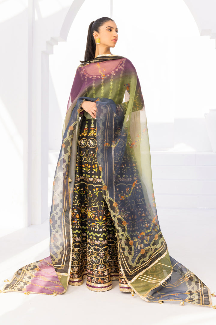 Peshwas & Dupatta-Raw Silk