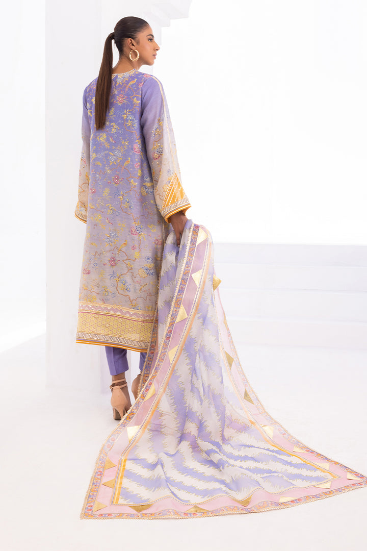 Kurta & Dupatta-Khaddi Silk