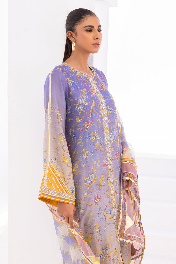 Kurta & Dupatta-Khaddi Silk