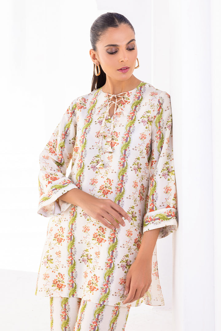 Shirt-Raw Silk
