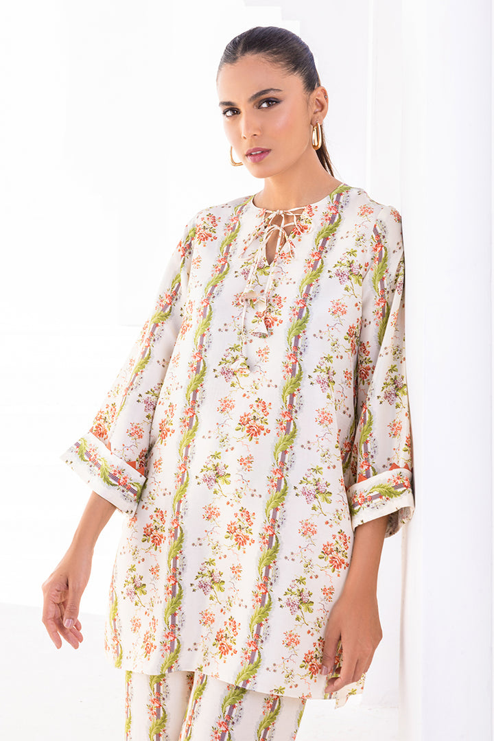 Shirt-Raw Silk